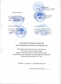 Разработка паспорта антитеррористической защищенности в Кирове